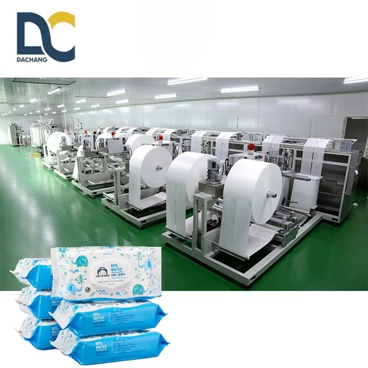 Wet Tissue Manufacturing Machinery Full Auto